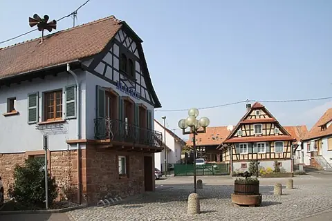Vue de Morsbronn-les-Bains