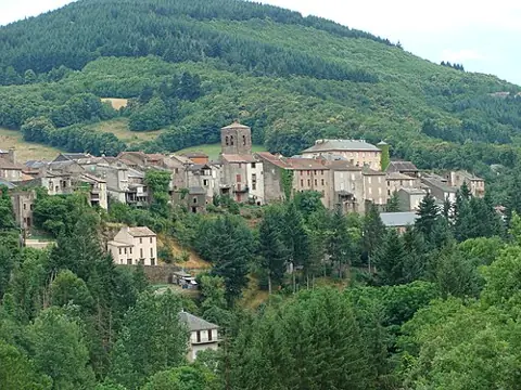 Vue de Saint-Sernin-sur-Rance