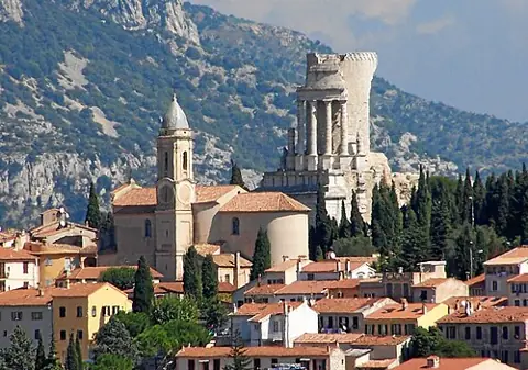 Vue de La Turbie
