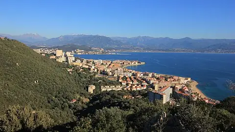 Vue de Ajaccio