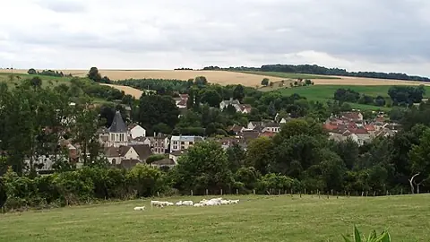 Vue de Chaussy