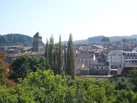 Vue de Eymoutiers
