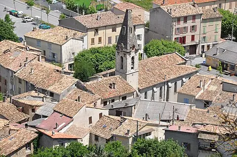 Vue de Barrême