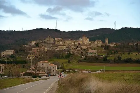 Vue de Saint-Vincent-de-Barrès
