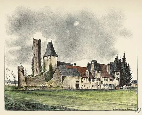 Vue de Lucq-de-Béarn