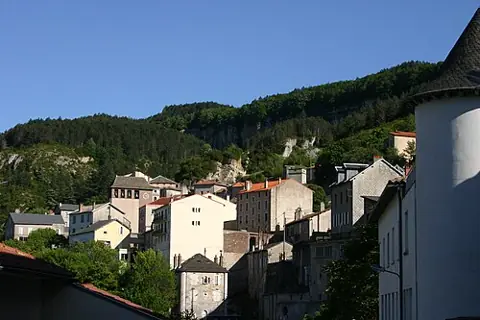 Vue de Roquefort-sur-Soulzon