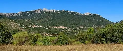 Vue de Duilhac-sous-Peyrepertuse