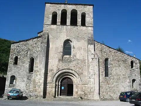 Vue de Montpezat-sous-Bauzon