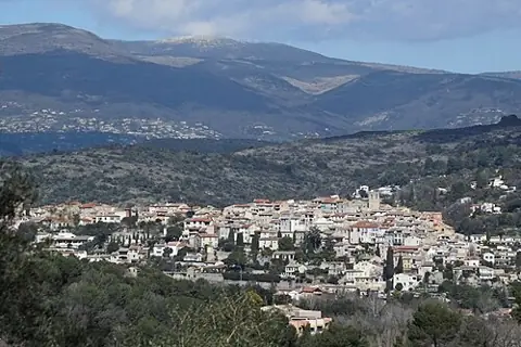 Vue de Biot