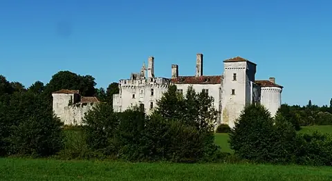 Vue de Mareuil en Périgord
