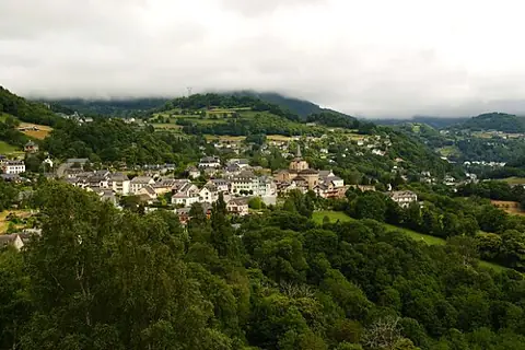 Vue de Saint-Savin