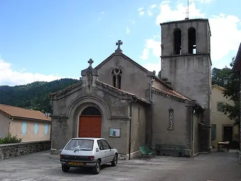 Vue de Sainte-Cécile-d'Andorge