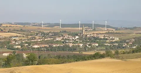 Vue de Avignonet-Lauragais