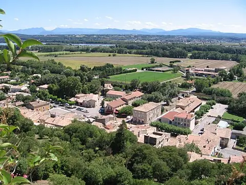 Vue de Rochemaure