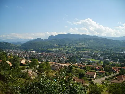 Vue de Saint-Girons
