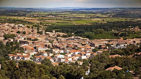 Vue de Caunes-Minervois