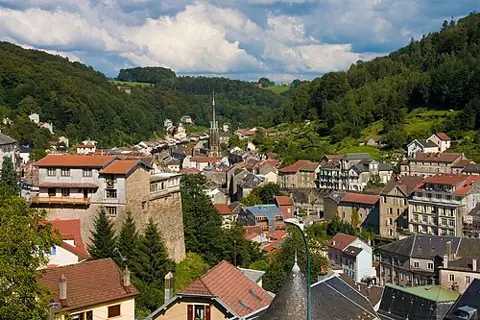Vue de Plombières-les-Bains