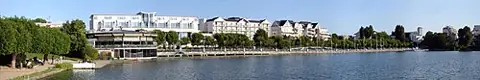 Vue de Enghien-les-Bains