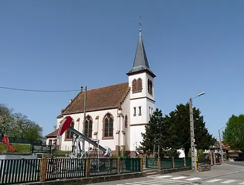 Vue de Merkwiller-Pechelbronn