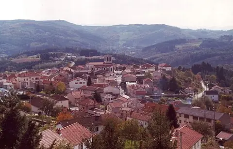 Vue de Saint-Rémy-sur-Durolle