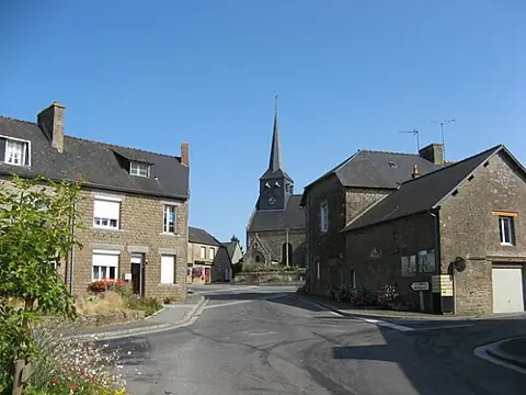 Vue de Mellé