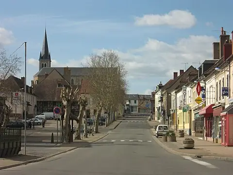 Vue de Dompierre-sur-Besbre