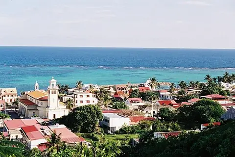 Vue de Capesterre-de-Marie-Galante