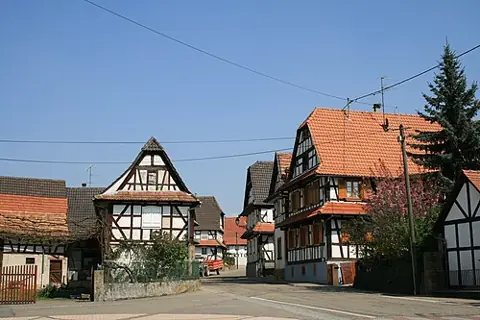 Vue de Hunspach