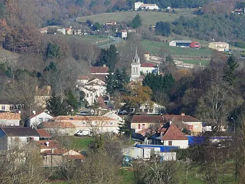Vue de Manzac-sur-Vern