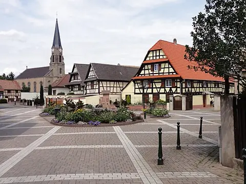 Vue de Eckbolsheim