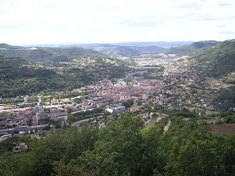 Vue de Saint-Affrique