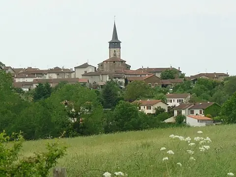 Vue de Saint-Maurice-des-Lions
