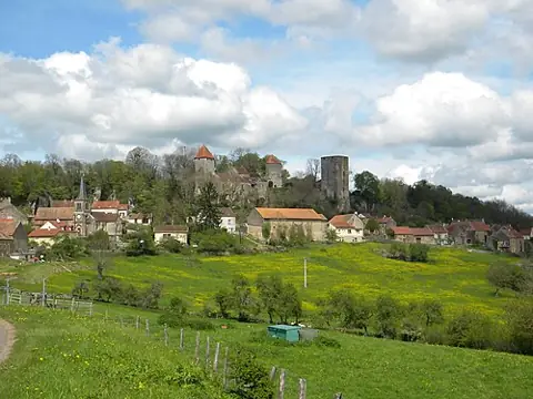 Vue de Chaudenay-le-Château