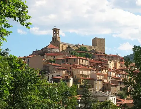 Vue de Vernet-les-Bains
