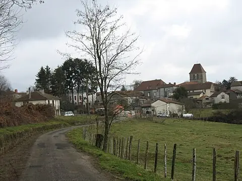 Vue de Saint-Saud-Lacoussière
