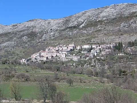 Vue de Coursegoules