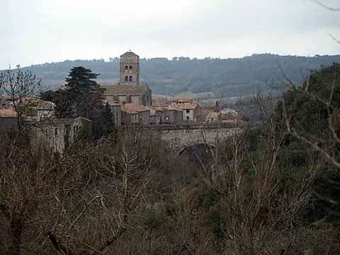 Vue de Montolieu