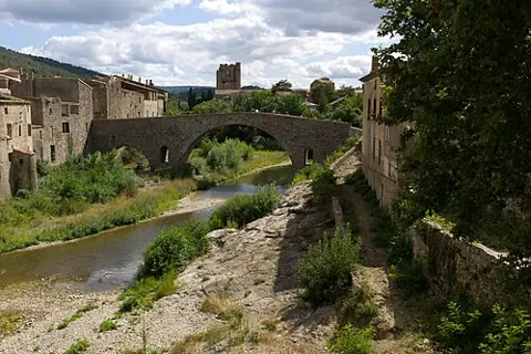 Vue de Lagrasse