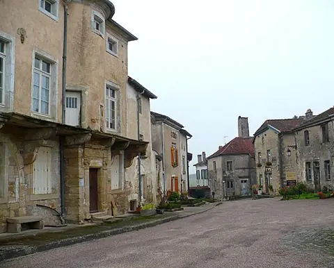Vue de Châtillon-sur-Saône