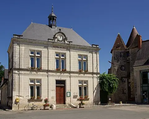 Vue de Mézières-en-Brenne