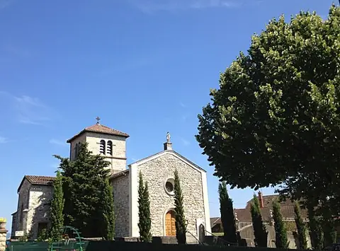 Vue de Charnoz-sur-Ain