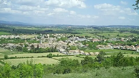 Vue de Villegailhenc