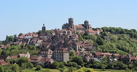 Vue de Vézelay