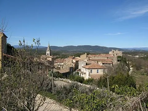 Vue de Labastide-de-Virac