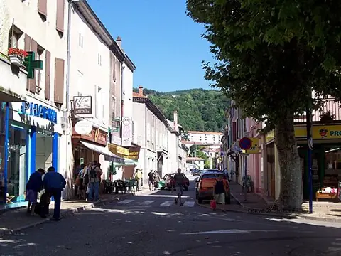 Vue de Lamastre