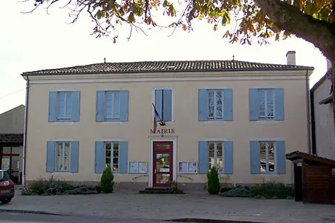 Vue de Uzeste