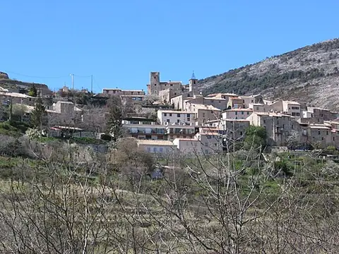 Vue de Bézaudun-les-Alpes