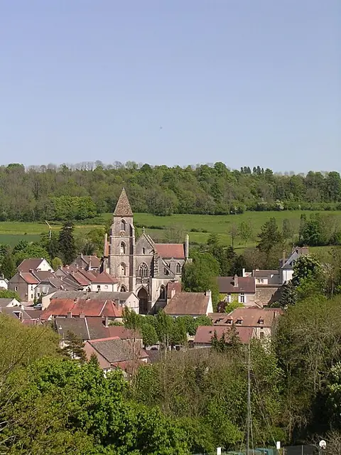 Vue de Saint-Seine-l'Abbaye