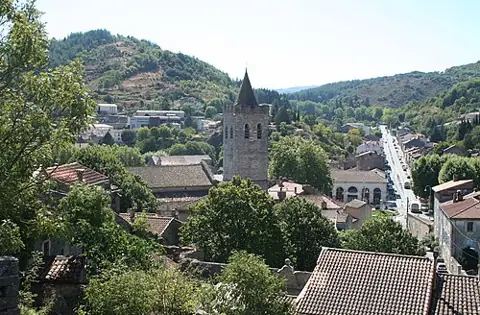 Vue de Saint-Pons-de-Thomières