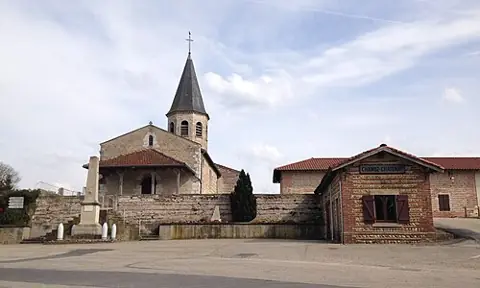 Vue de Chanoz-Châtenay